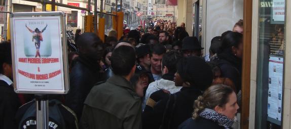Jackson Michael crowds